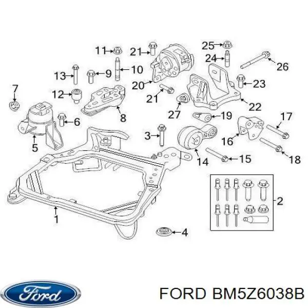  Ford BM5Z6038B цена, от 18.98 USD