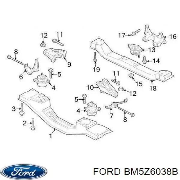 Купить BM5Z6038B Ford 