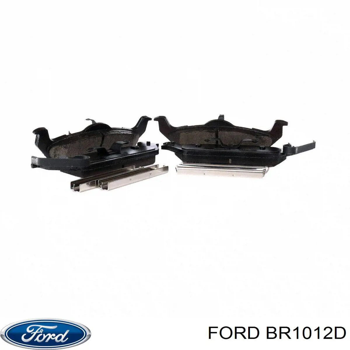 Купить BR1012D Ford Колодки тормозные задние, дисковые