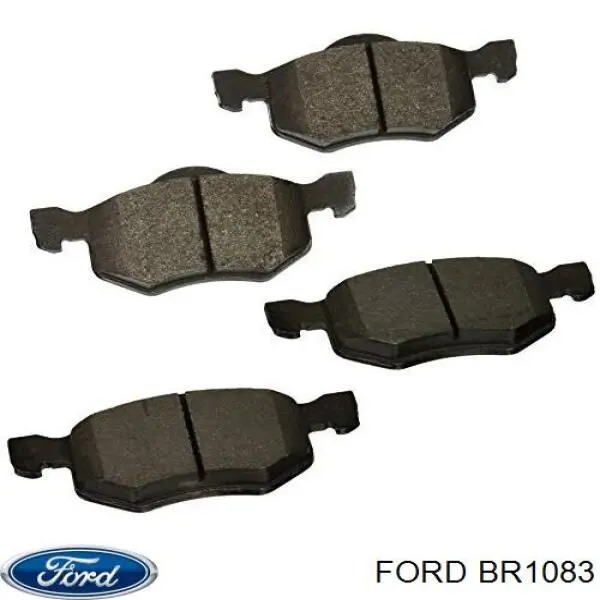 BR1083 Ford Колодки передние