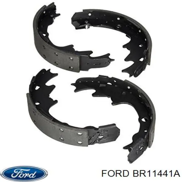 Купить BR11441A Ford Задние барабанные тормозные колодки