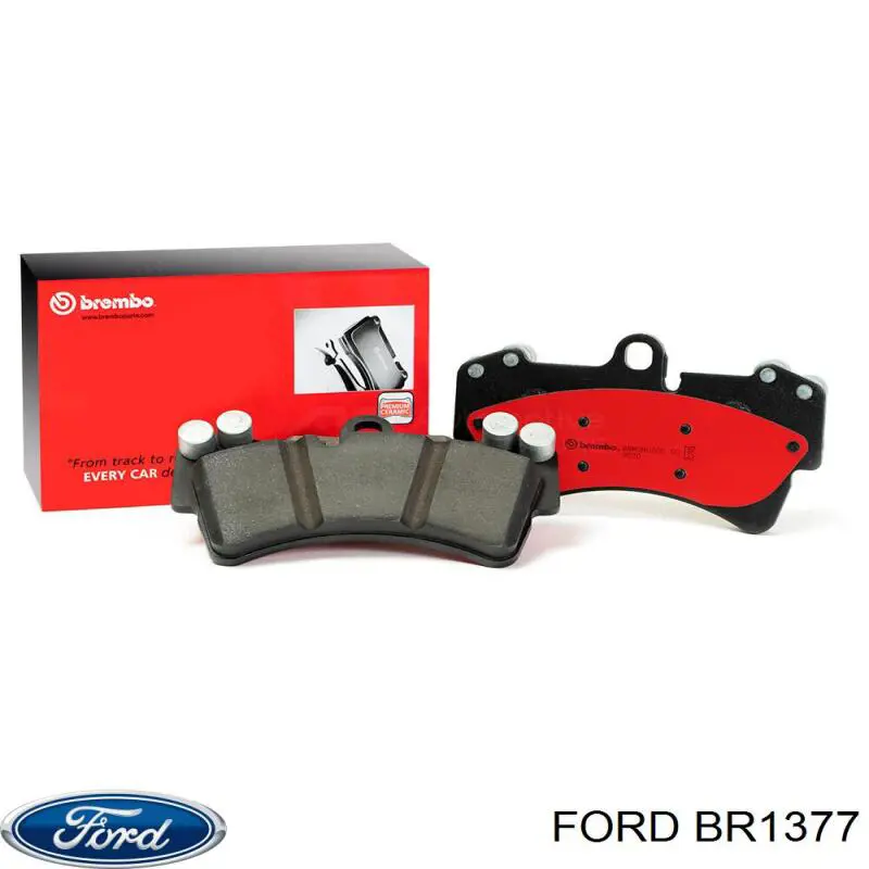 Колодки дисковые  Ford BR1377 цена, от 27.60 USD