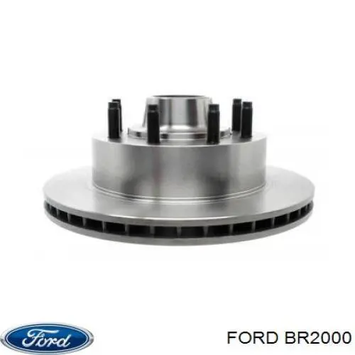 Задние тормозные колодки BR2000 Ford