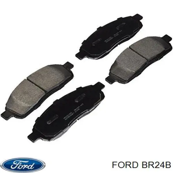 Передние тормозные колодки BR24B Ford