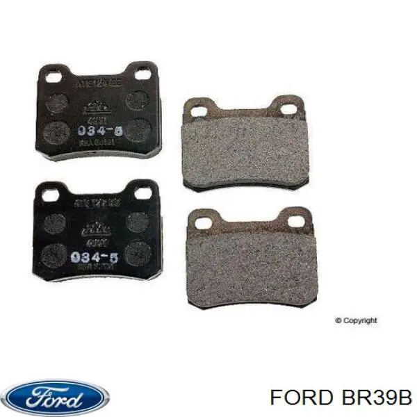 BR39B Ford Колодки передние
