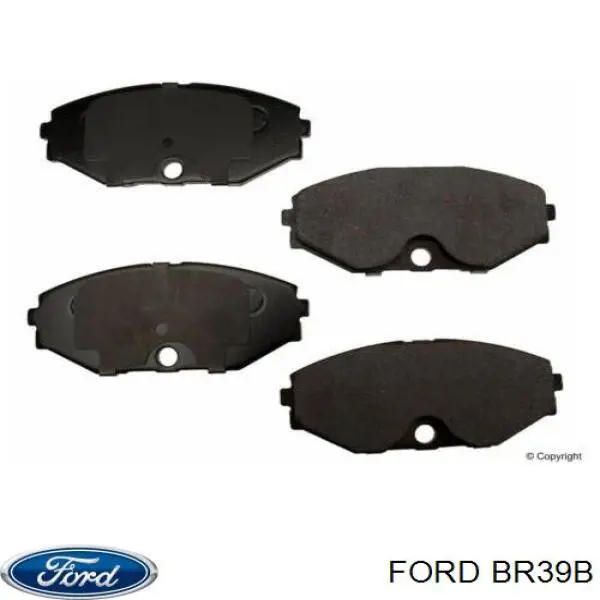 Передние тормозные колодки BR39B Ford