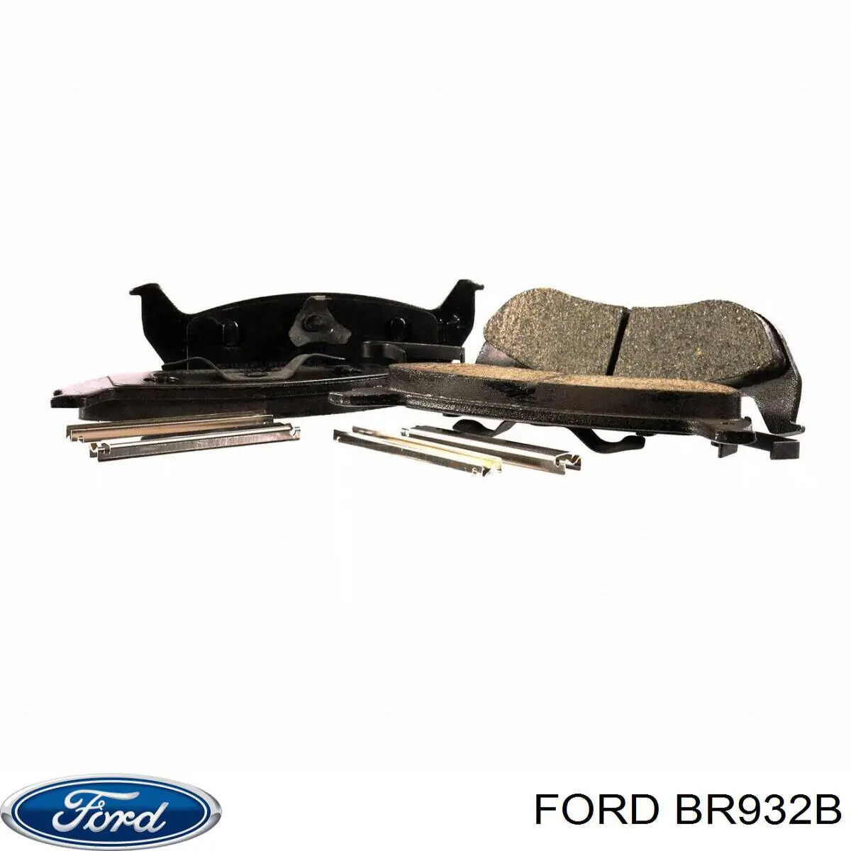 Купить BR932B Ford Колодки тормозные задние, дисковые