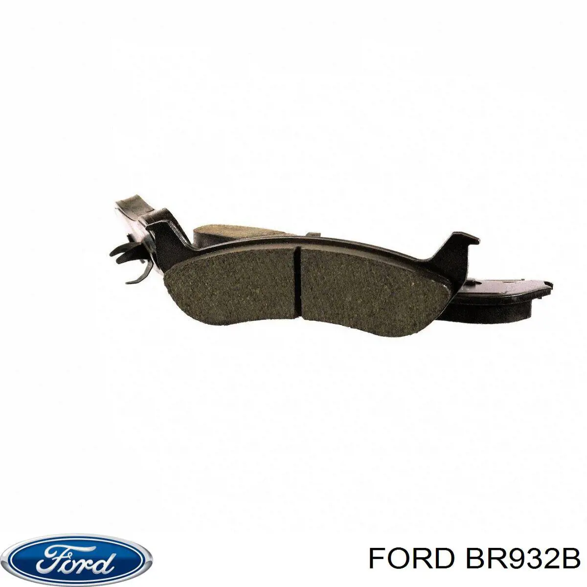 Задние тормозные колодки BR932B Ford