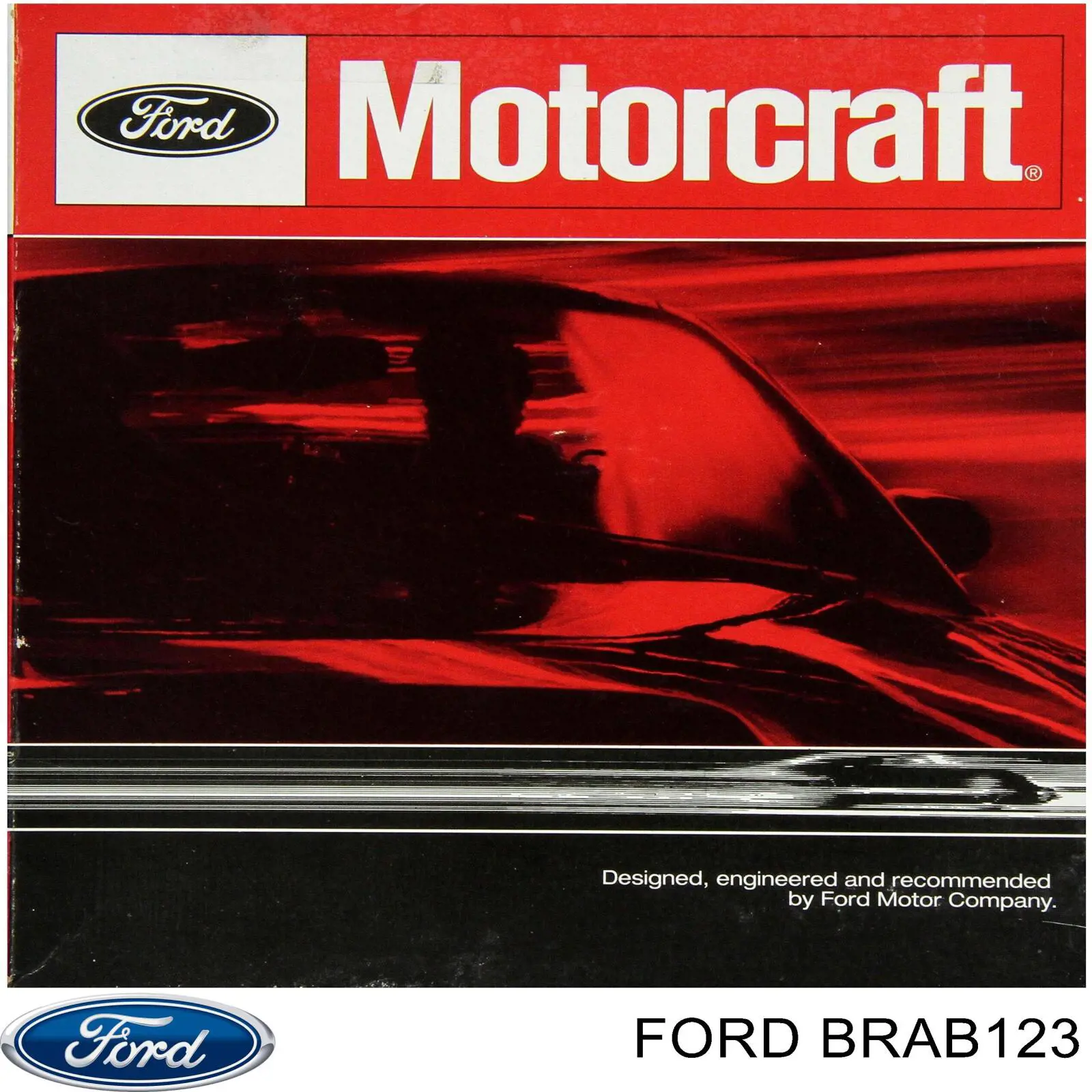 BRAB123 Ford датчик абс (abs передний правый)