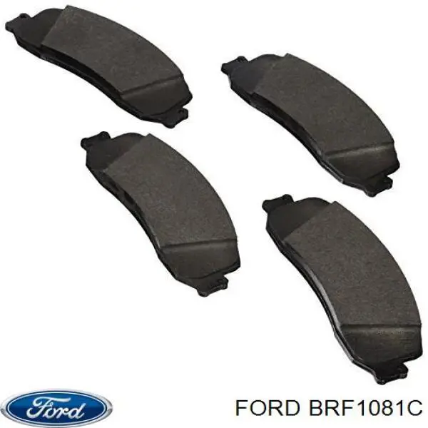 Передние тормозные колодки BRF1081C Ford