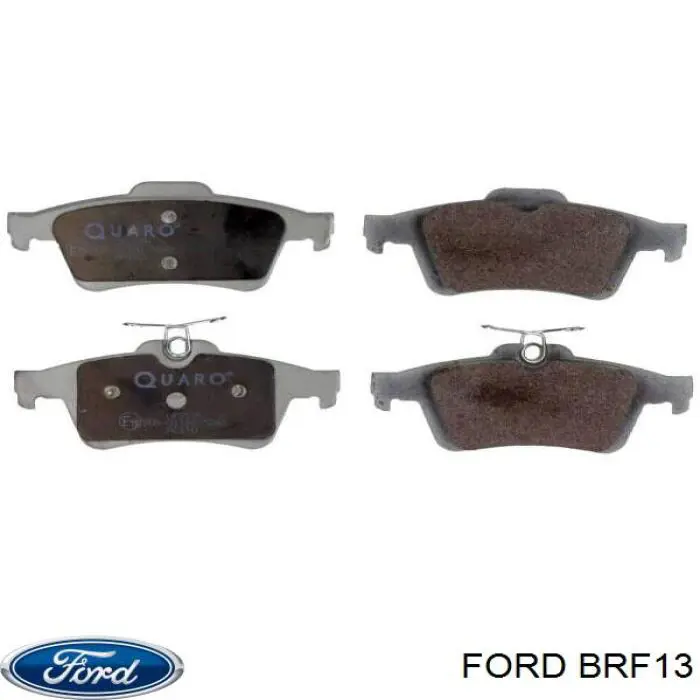 BRF13 Ford Колодки тормозные дисковые комплект