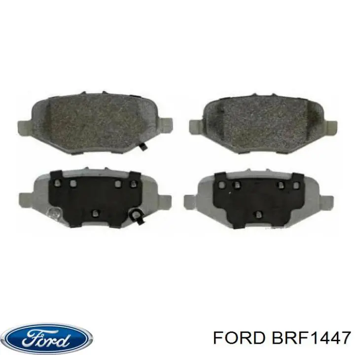 Купить BRF1447 Ford Колодки тормозные задние, дисковые