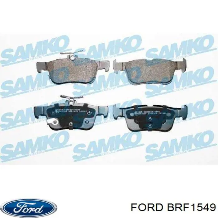 Колодки дисковые  Ford BRF1549 цена, от 22.92 USD