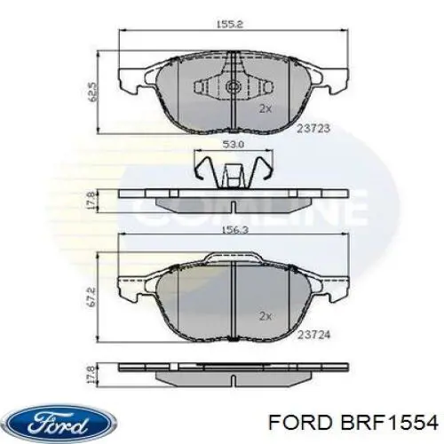 Колодки Ford BRF1554 цена, от 19.38 USD
