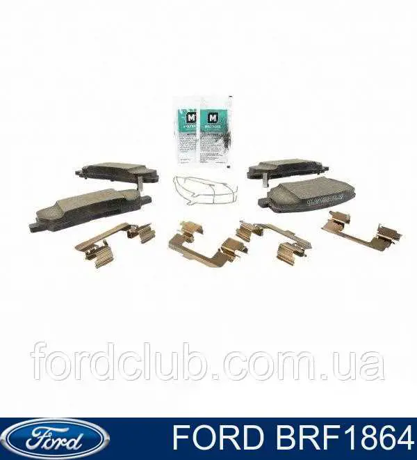 Задние тормозные колодки BRF1864 Ford