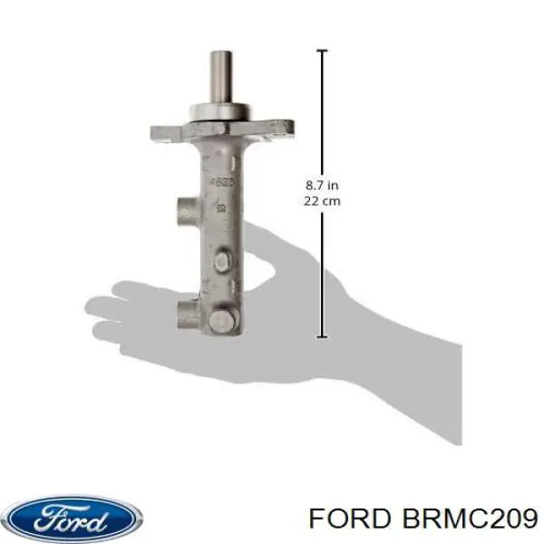 Цилиндр главный тормоза (гидротормозов) Ford BRMC209 цена, от 180.05 USD