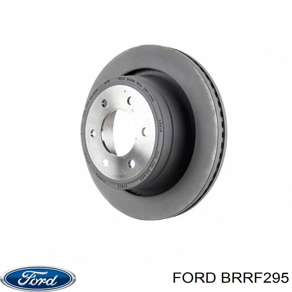 Купить BRRF295 Ford Диск тормозной задний
