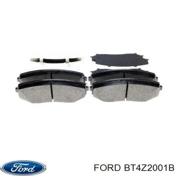 Купить BT4Z2001B Ford Колодки тормозные