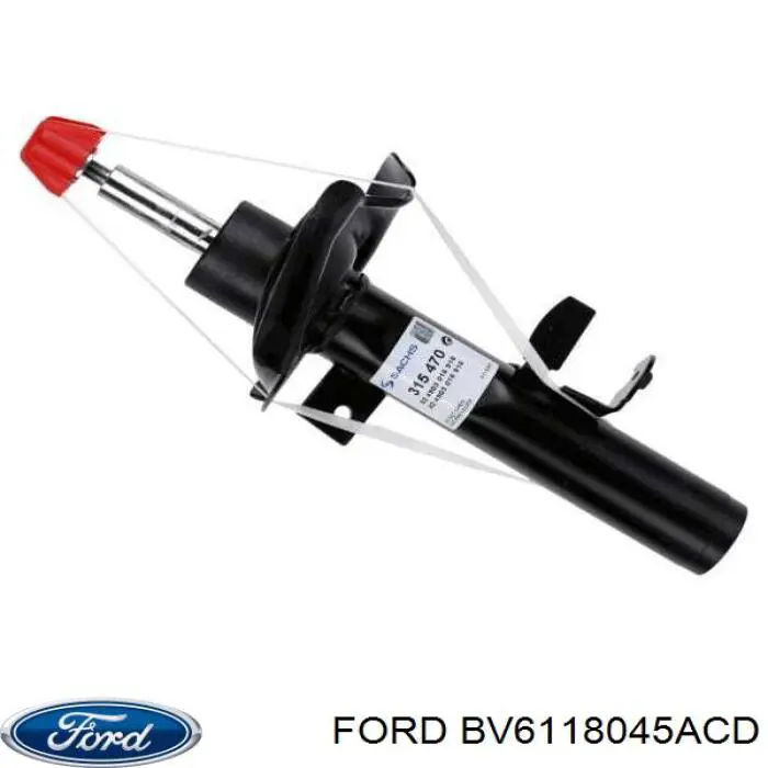 Амортизатор подвески передний левый Ford BV6118045ACD цена, от 70.54 USD