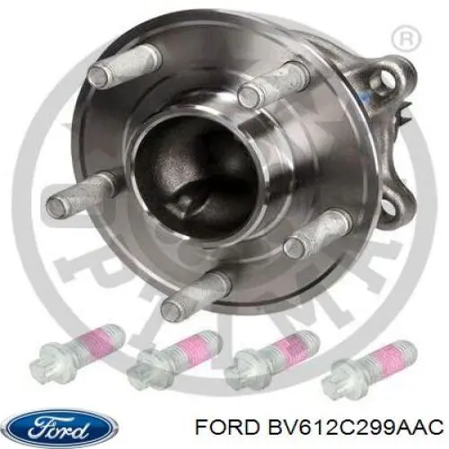 Купить BV612C299AAC Ford Задняя шпиндель