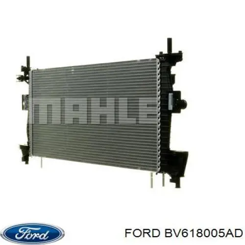 BV618005AD Ford radiador de esfriamento de motor