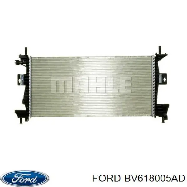Радиатор охлаждения двигателя Ford BV618005AD цена, от 68.15 USD