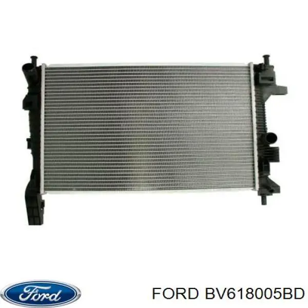 Радиатор охлаждения двигателя Ford BV618005BD цена, от 70.46 USD