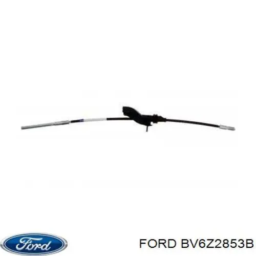 BV6Z2853B Ford Трос стояночного тормоза передний