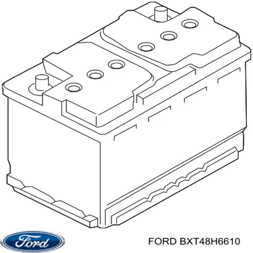 Аккумулятор автомобильный Ford BXT48H6610 цена, от 114.42 USD
