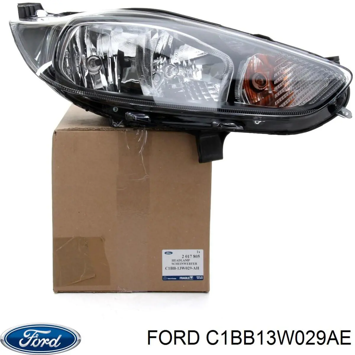 Фара правая C1BB13W029AE Ford