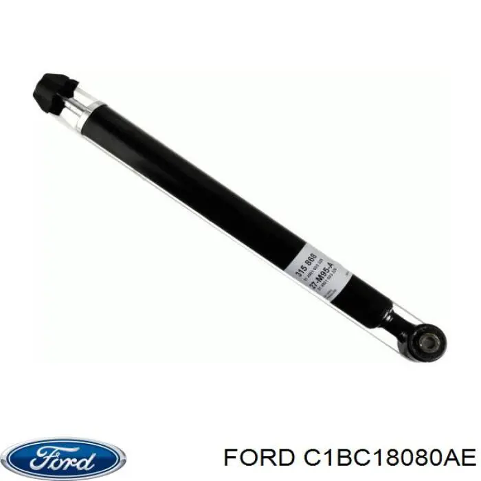 C1BC18080AE Ford амортизатор задний