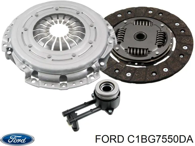 Диск сцепления ведомый на Ford Focus III CB8