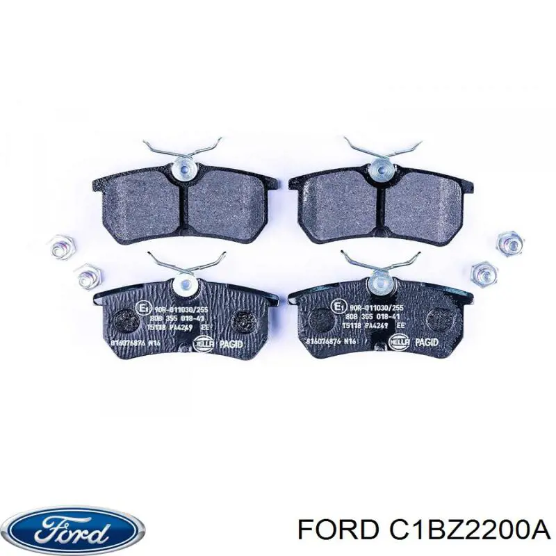 Купить 302644 VALEO Колодки тормозные задние, дисковые