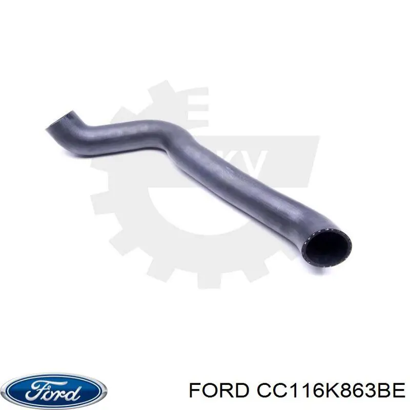 Левый шланг интеркуллера CC116K863BE Ford