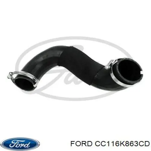 CC116K863CD Ford Патрубок интеркуллера