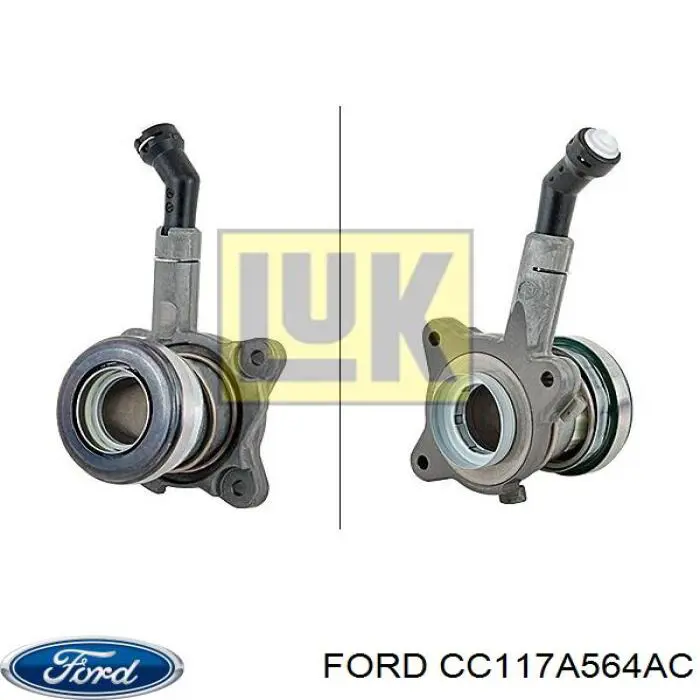 Купить CC117A564AC Ford Цилиндр сцепления в сборе с выжимным подшипником