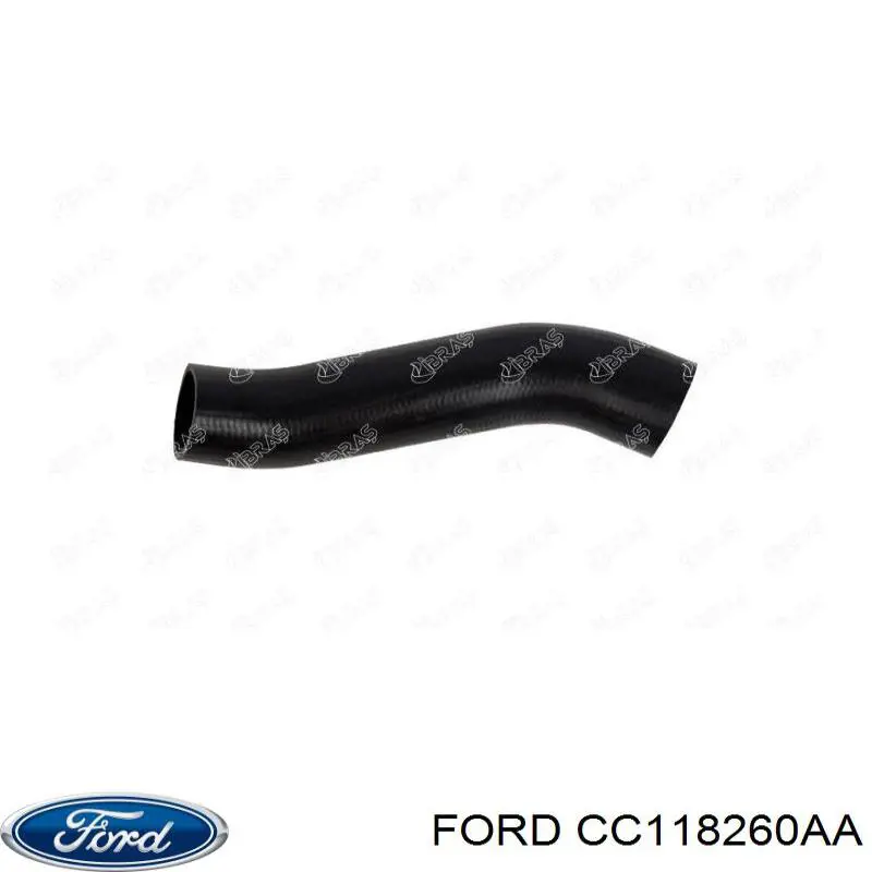 Патрубок радиатора CC118260AA Ford