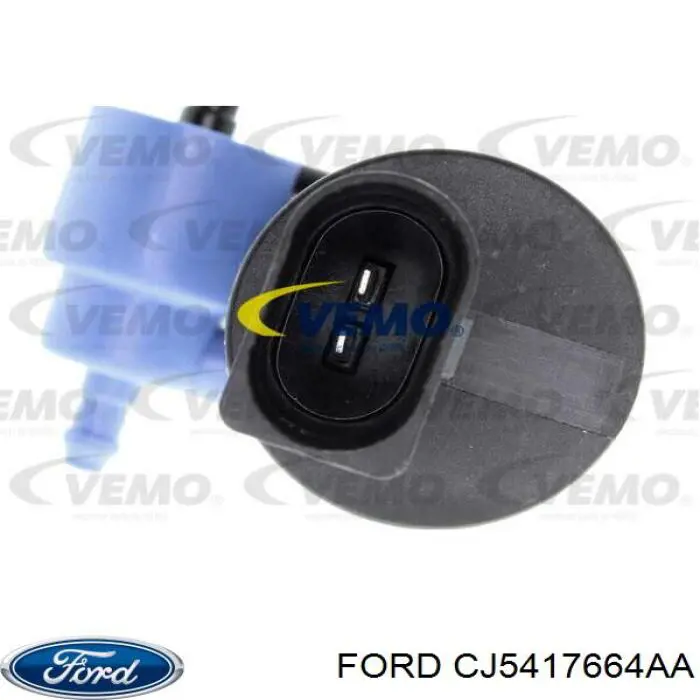 Bomba de motor de fluido para lavador de vidro dianteiro/traseiro CJ5417664AA Ford