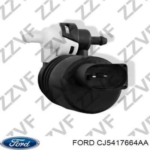 Bomba de limpiaparabrisas delantera/trasera CJ5417664AA Ford