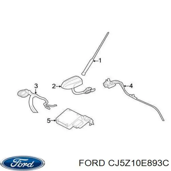  Блок управления навигацией Ford C-MAX 