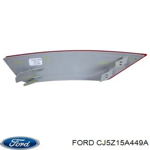 Отражатель бампера заднего правый TYC FP2817F14T цена, от 23.12 USD