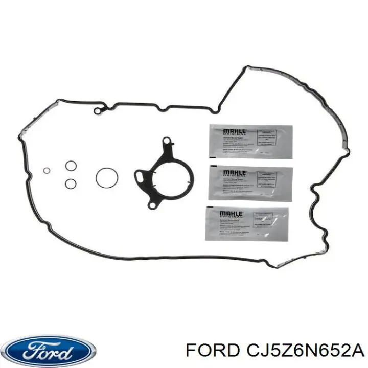 CJ5Z6N652A Ford Прокладка шланга отвода масла от турбины