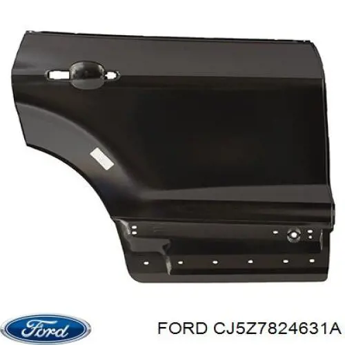 Дверь задняя левая CJ5Z7824631A Ford