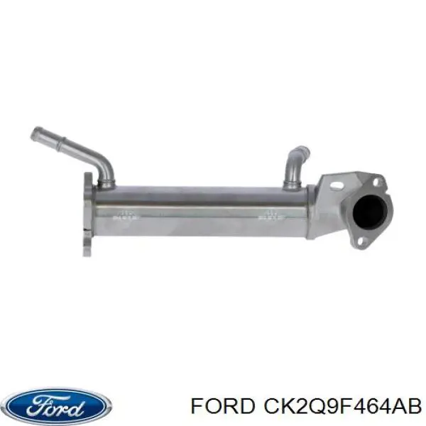 CK2Q9F464AB Ford радиатор системы egr рециркуляции выхлопных газов