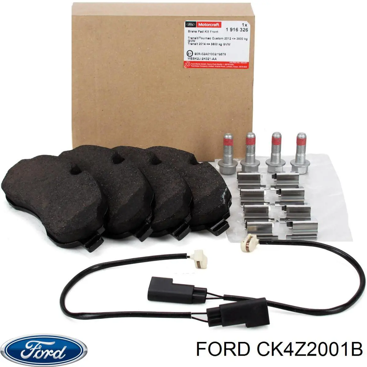 Передние тормозные колодки CK4Z2001B Ford