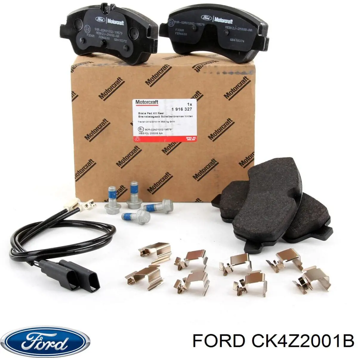 Купить CK4Z2001B Ford Колодки тормозные