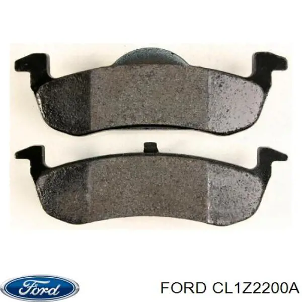 Купить CL1Z2200A Ford Колодки тормозные задние, дисковые
