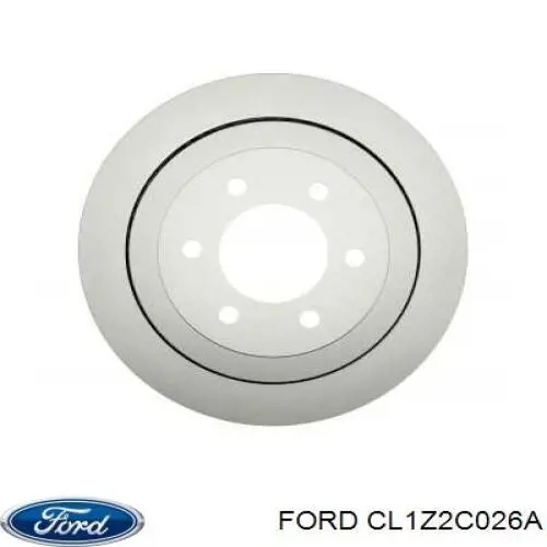 CL1Z2C026A Ford тормозные диски