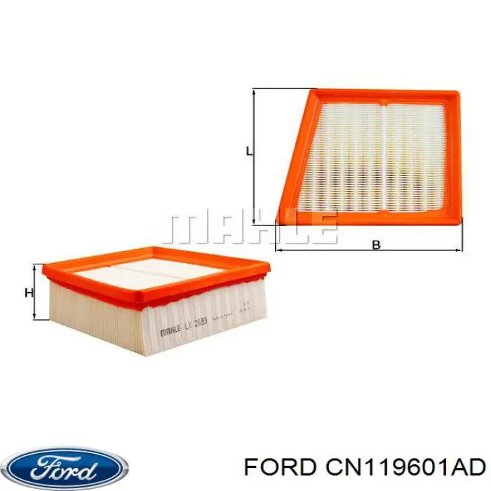 Воздушный фильтр CN119601AD Ford