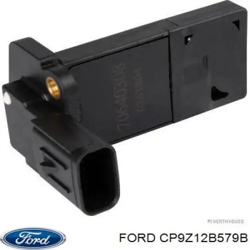 CP9Z12B579B Ford sensor de fluxo (consumo de ar, medidor de consumo M.A.F. - (Mass Airflow))